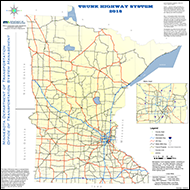 Trunk highway system map