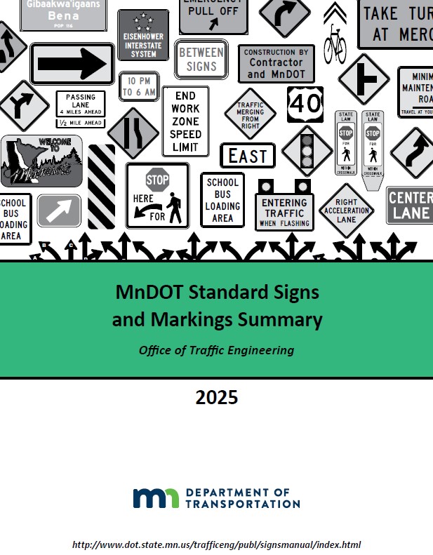 standard signs and markings summary manual